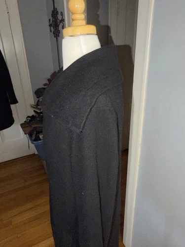 Banana Republic 100% Cashmere Black Zip-Up Jacket - Women's M - photo 5