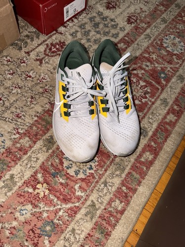 Nike Pegasus 38 Men's Gray and Yellow Athletic Shoes Size 11.5 - photo 2