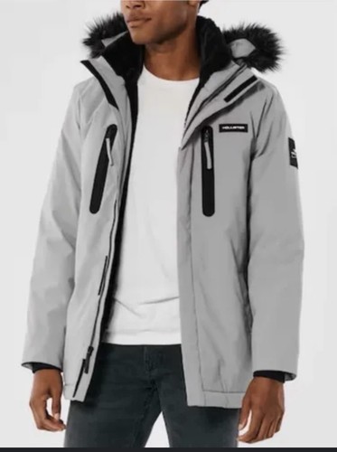 Hollister Light Gray Performance Jacket Size XS