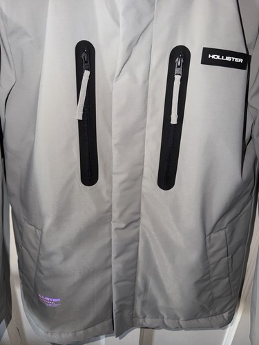 Hollister Light Gray Performance Jacket Size XS - photo 2