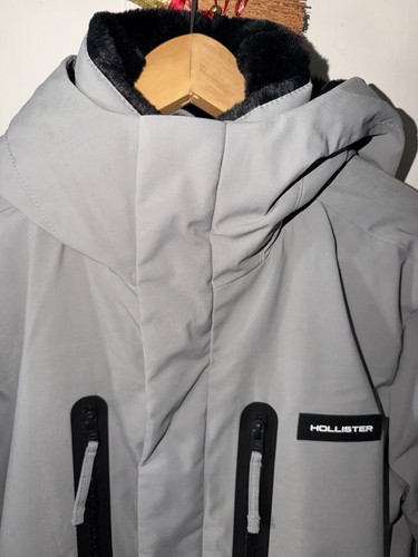 Hollister Light Gray Performance Jacket Size XS - photo 3