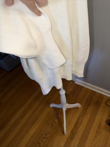 Free People Easy Street Tunic Jumper Medium Painted White - photo 5