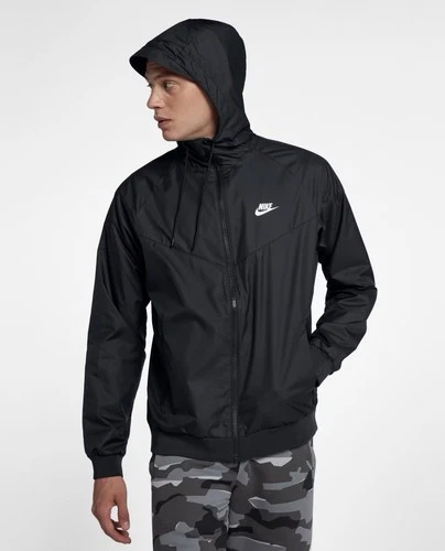 Nike Men's Windrunner Jacket - Black, Size Large