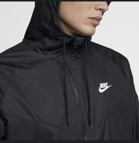 Nike Men's Windrunner Jacket - Black, Size Large - photo 2