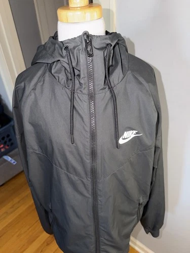 Nike Men's Windrunner Jacket - Black, Size Large - photo 3