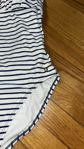 Sperry Top-Sider One Piece Navy White Swimsuit NWT Small - photo 2