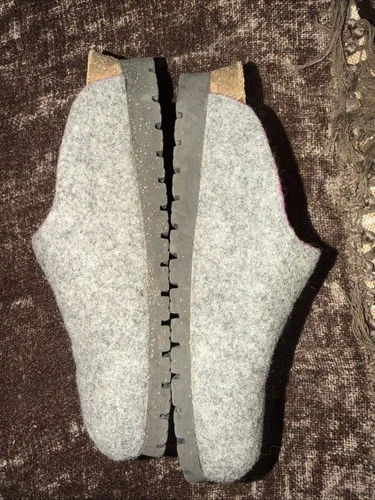 Mephisto Mobils Thea Wool Clogs EU 35 Women's Gray Mule Shoes - photo 3