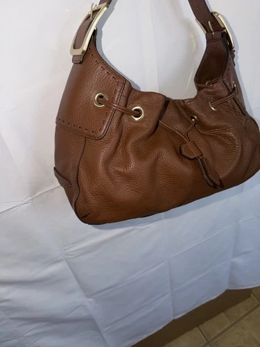 Cole Haan Rich Brown Leather Hobo Bag - photo 2
