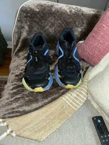 Salomon Glide Max Trail Mens Size 9 Shoes Blue Yellow Trail Runn - photo 2