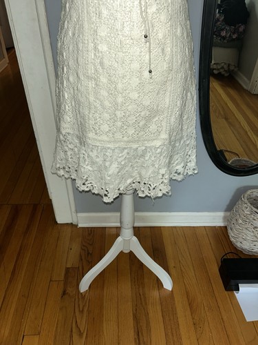 Free People Croché Cross My Heart Embroidered Crochet Mini Dress - photo 3