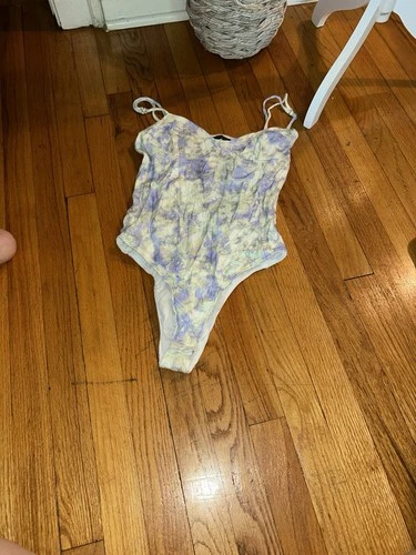 Zara Tie Dye Bustier Bodysuit - Size S - photo 2