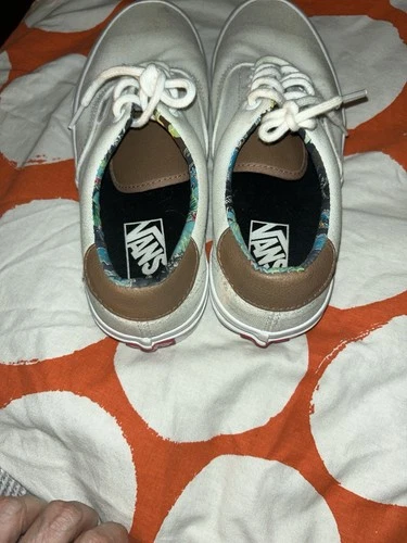 Vans Era 59 C L White Canvas Tropical Lining Sneakers Men 7.5/Wo - photo 2