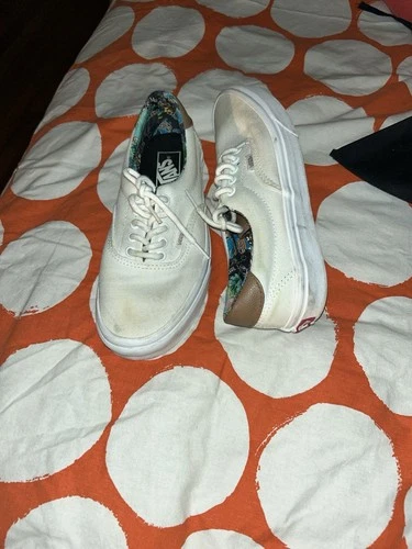 Vans Era 59 C L White Canvas Tropical Lining Sneakers Men 7.5/Wo - photo 4