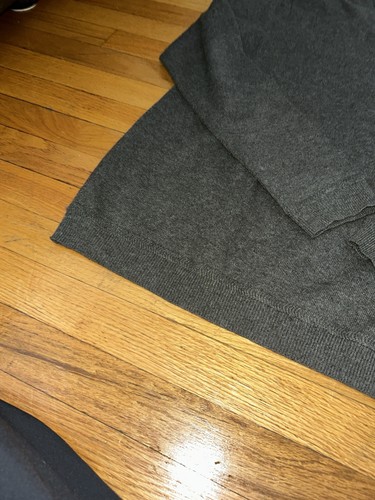 John W. Nordstrom 100% Cashmere Charcoal Crewneck Sweater L - photo 5