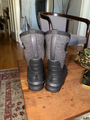 Bogs Kids Black Boots Youths 2 Waterproof Insulated Winter - photo 4