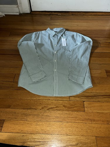 Janie and Jack Green Striped Kids Casual Bottoms Size 14 - photo 2