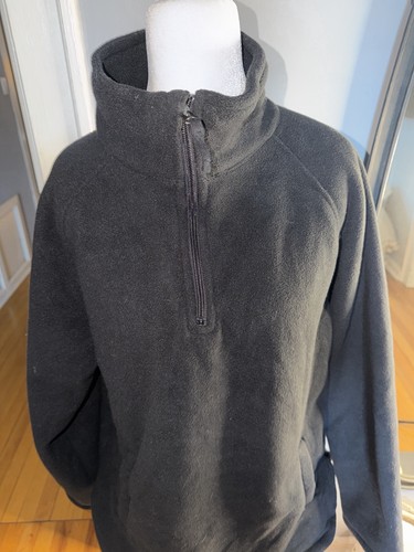 Jach’s Girlfriend Women’s Black Pullover Fleece Fur Lined Medium - photo 3