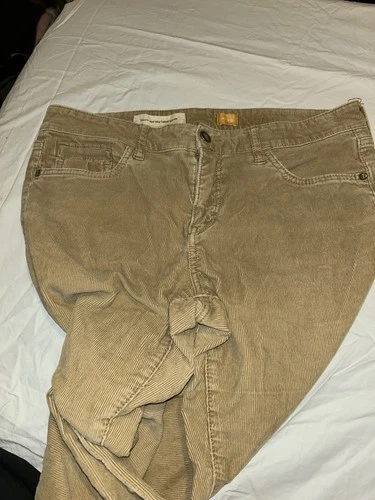 Pilcro and the Letterpress Tan Corduroy Pants Size 29