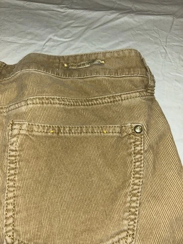 Pilcro and the Letterpress Tan Corduroy Pants Size 29 - photo 4