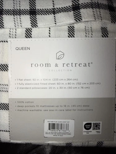 Room & Retreat Queen Cotton Mattress Encasement - photo 2