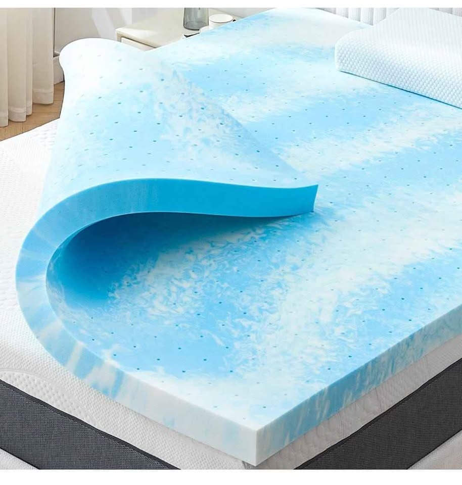 Brand NEW King Size 3" Gel Memory Foam Mattress Topper - photo 4