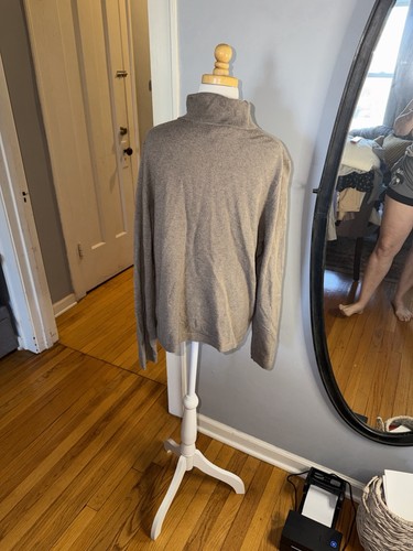 Charter Club 100% Cashmere Women's Tan Turtleneck Sweater - photo 5