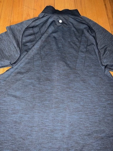 Lululemon Athletica Dark Blue Pullover Smooth Spacer Quarter Zip - photo 5