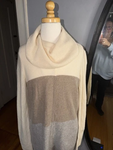 Lauren Ralph Lauren 100% Cashmere Cowl Neck Sweater - photo 2