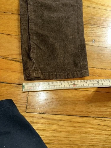 LL Bean Signature Women's Corduroy Pants Size 8 Straight Leg Bro - photo 4