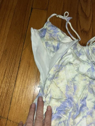Zara Tie Dye Bustier Bodysuit - Size S - photo 5