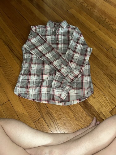 J. Crew Men's Casual Plaid Shirt - Red and White Size M - photo 5