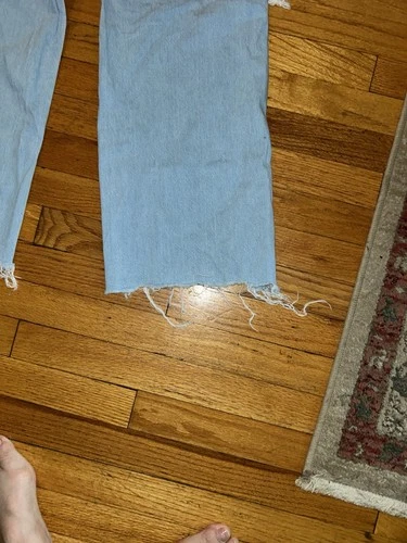 American Eagle Outfitters Light Blue Distressed Boyfriend Jeans - photo 5