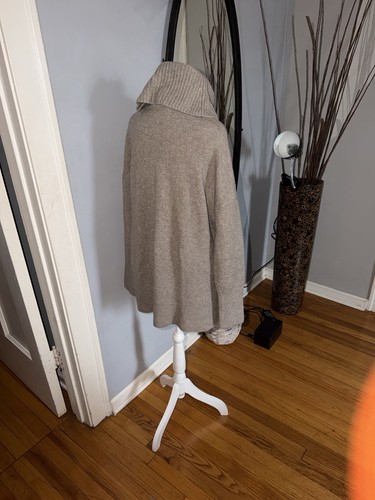 Nanette Lepore Taupe Turtleneck Sweater Size L - photo 4