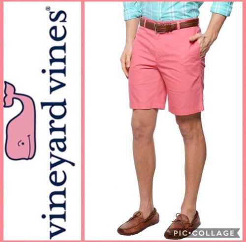 VINEYARD VINES Men's Size 38 Pink Chino Shorts