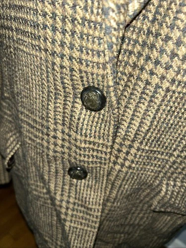 Lauren Ralph Lauren Equestrian Blazer Plaid Wool Logo Horse Butt - photo 5