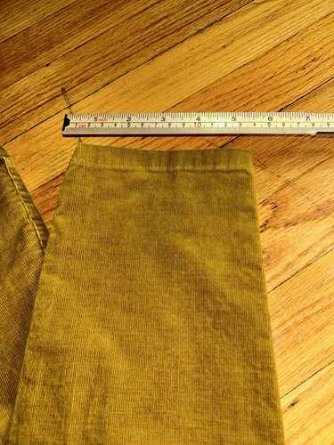 L.L. Bean Freeport Maine Women's Corduroy Pants Size 6 Mustard - photo 5