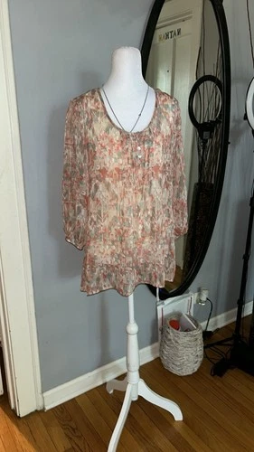 Miraclebody Miraclesuit Tunic Long Sleeve, Watercolor Print, Kni - photo 2