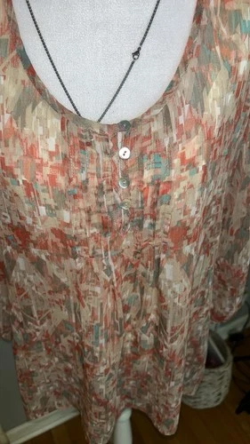 Miraclebody Miraclesuit Tunic Long Sleeve, Watercolor Print, Kni - photo 3
