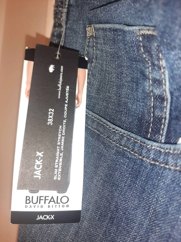 Buffalo David Bitton Jack-X Slim Straight Stretch Jeans 38x32 - photo 4