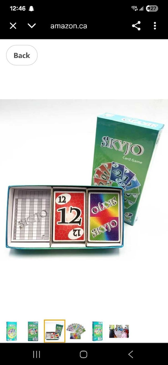 SKYJO Card Game - photo 2