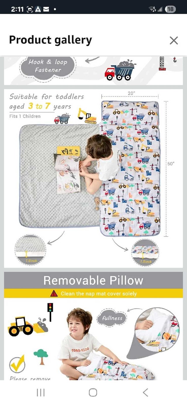 Lasotfan Kids Nap Bed - photo 4