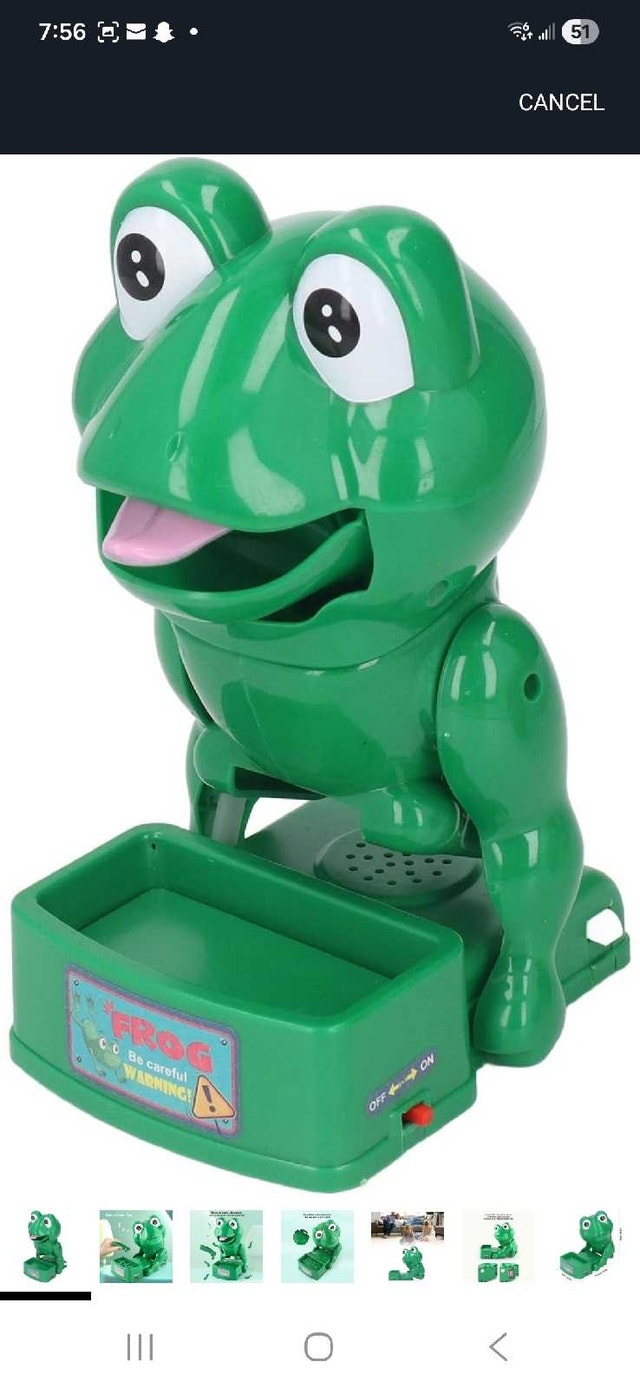 Gernie Biting Frog Toy - photo 3