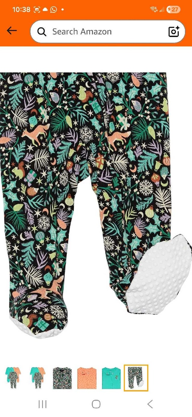 3x Amazon Basics 2T Footed Pajamas - photo 5