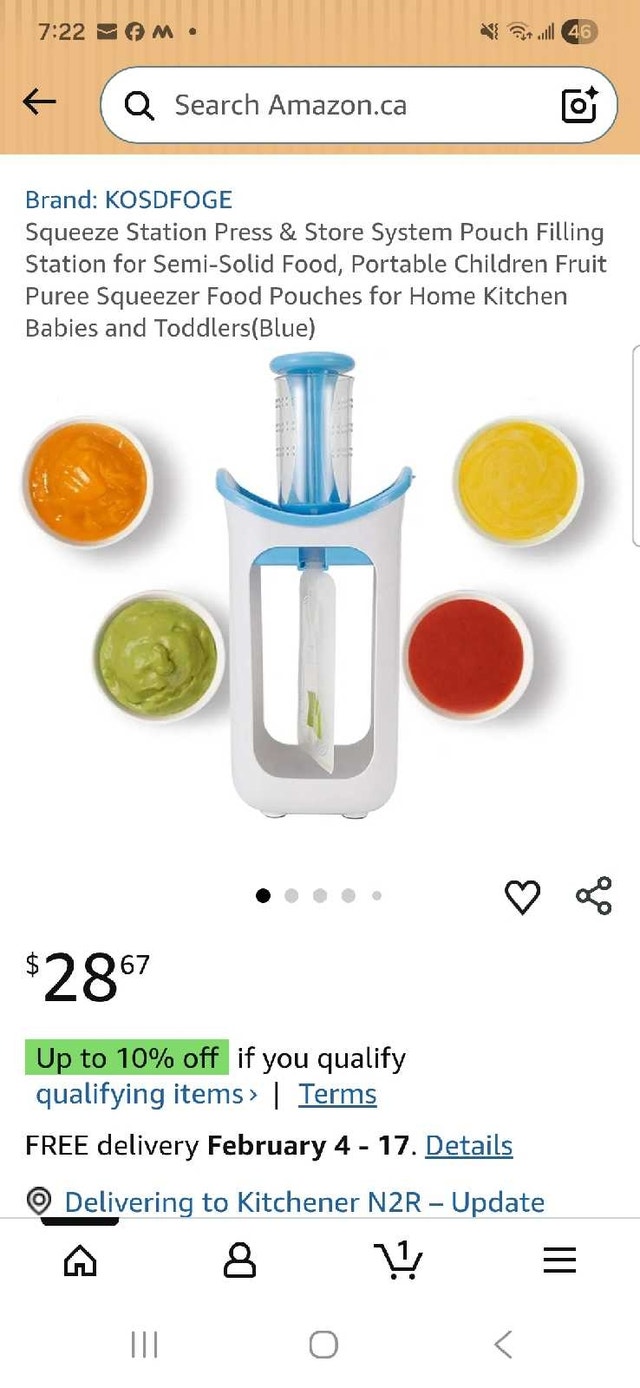 KOSDFOGE Squeeze Station Press & Store System