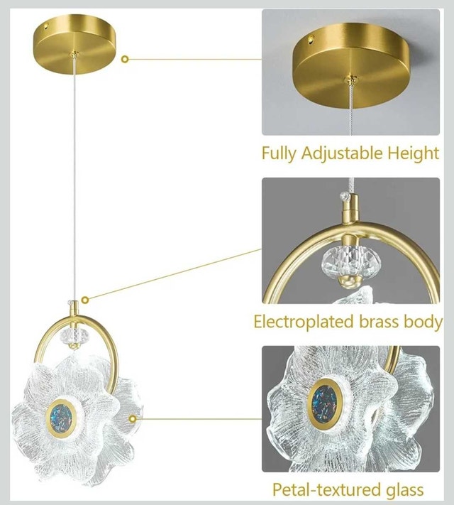 New Flower Pendant Light - photo 2