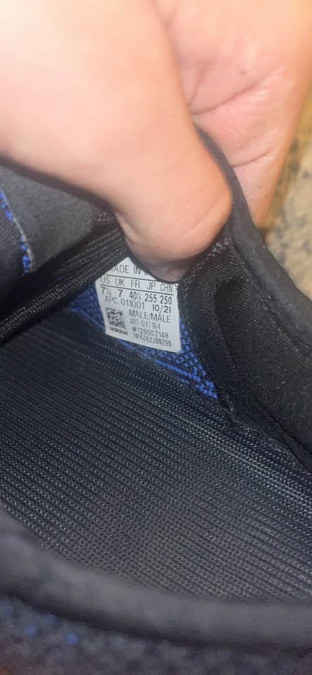 Yeezys 350 Dazzling Blues - photo 3