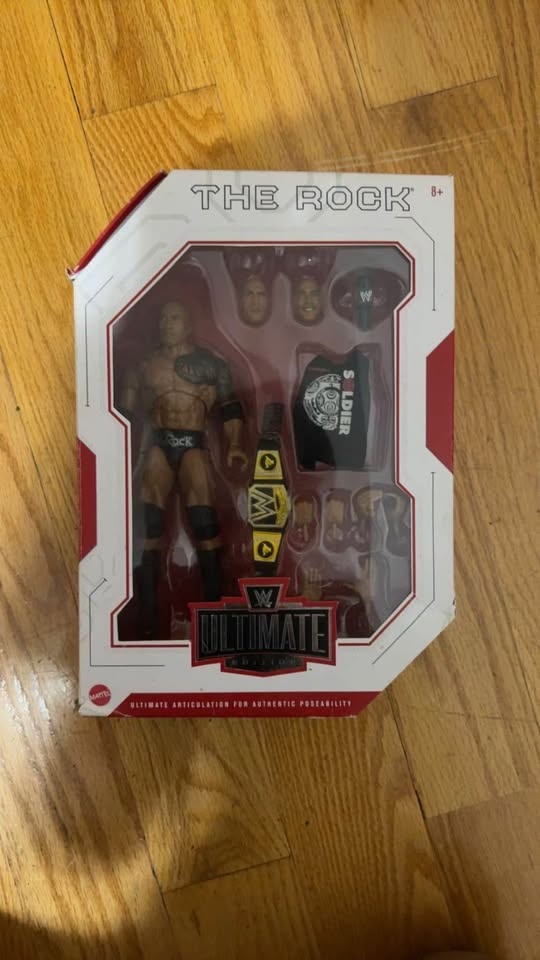 Da Rock WWE Action Figure - photo 2