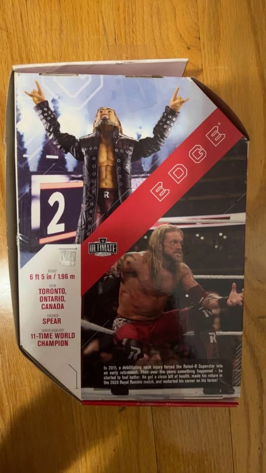 WWE EDGE action figure - photo 3