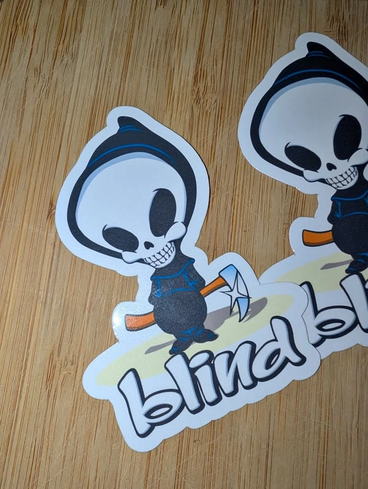 4" 💀 The "Blind" Reaper Vinyl Decal 💀