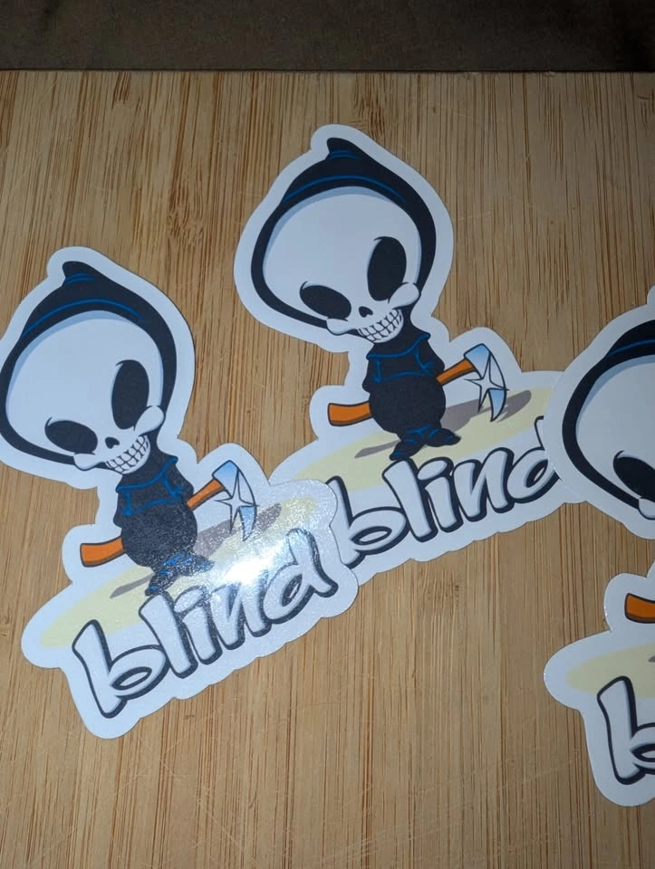 4" 💀 The "Blind" Reaper Vinyl Decal 💀 - photo 2